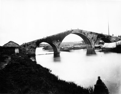 Ponte WongDoo, Soochow Creek, c.1870 da English Photographer
